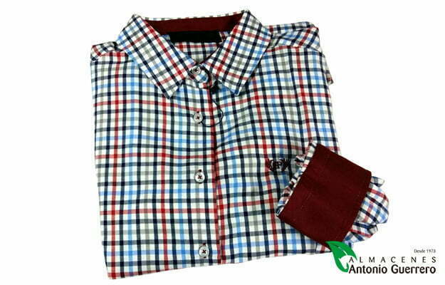 CAMISA MUJER CUADROS