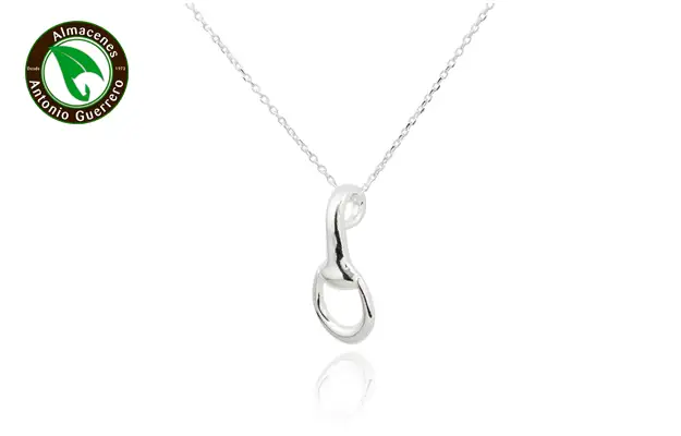 COLGANTE BOCADO PLATA
